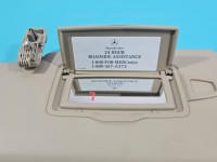 Przesłonka lewa Mercedes GL II X166 DASZEK osłona przeciwsłoneczna A1668100710
