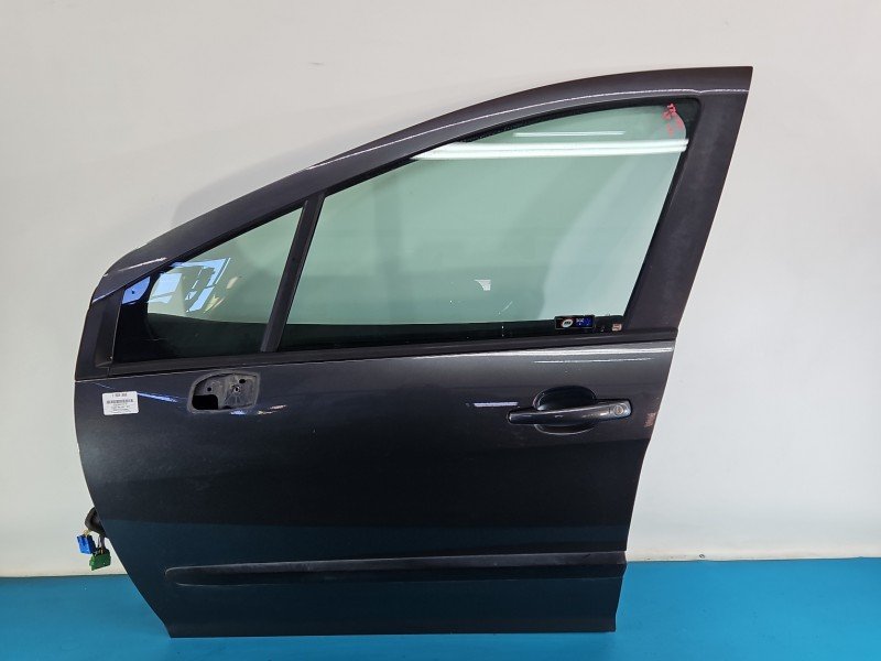 DRZWI PRZÓD LEWE KIEROWCY Peugeot 308 I 5d grafitowy KTP