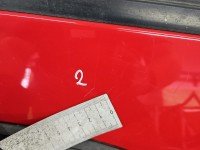 DRZWI PRZÓD PRAWE PASAŻERA Fiat Grande Punto 3d czerwony