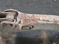 Tylna belka oś tył Peugeot 4007 2.2 hdi