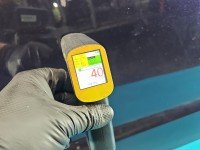 DRZWI PRZÓD LEWE KIEROWCY Honda Jazz III 5d granatowy PB83P