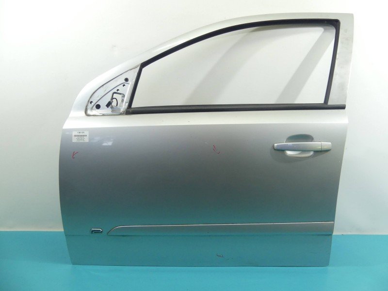 Drzwi przód lewe Opel Astra III H 5d srebrny Z2AU