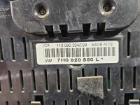 Licznik Vw Transporter T5 1.9 tdi 7H0920850L EUROPA