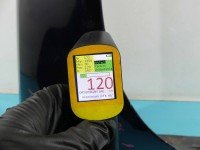 Błotnik przód prawy Audi A8 D2 granatowy LZ5L