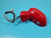 Lusterko lewe pin Honda Jazz II HB czerwony 5d europa
