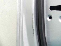 Drzwi przód lewe Nissan Tiida 5d srebrny k23