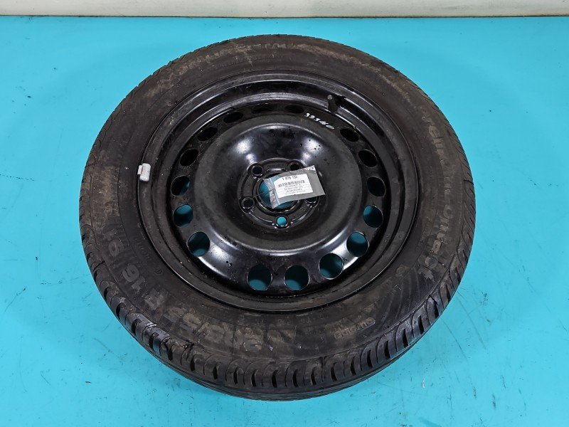 Koło zapasowe 16" dojazdowe dojazdówka Opel Astra III H Rozstaw śrub: 5x110, Continental, 205/55R16 ET37 6,5J 5X110 2007R... Koło zapasowe 16" dojazdowe dojazdówka Opel Astra III H Rozstaw śrub: 5x110, Continental, 205/55R16 ET37 6,5J 5X110 2007R...