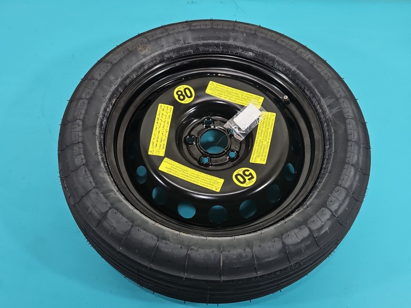 Koło zapasowe 18" dojazdowe dojazdówka AUDI Q5 8R 08- Rozstaw śrub: 5x112, Vredestein, AUQ1512879, 195/75 6J et36, 5x112,...