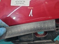 Błotnik przód lewy Opel Corsa C czerwony Y573