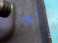 Półka tylna tył bagażnika Nissan Micra K13