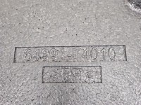 Wkład styropian bagażnika koła zapasowego Toyota C-HR I 16-23 64991-F4010