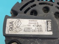 TEST Alternator Renault Scenic I 8200030635, 2542420B 1.8 16V