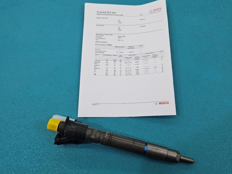 TESTOWANY Wtryskiwacz Volvo V40 II 12- 0445116046 2.0 D3