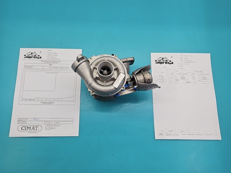 Turbosprężarka Regenerowana Citroen C4 Grand picasso I 06-13 753420-5, 9657571880 1.6 HDi 109KM