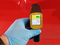 Drzwi przód lewe FORD C-MAX II MK2 5d czerwony