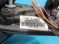 Lusterko lewe Peugeot 807 elektryczny, Europejska, składane elektrycznie . 5+2+2 pin, rysy na obudowie europa