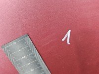 Błotnik przód lewy Opel Agila A I bordowy Z586