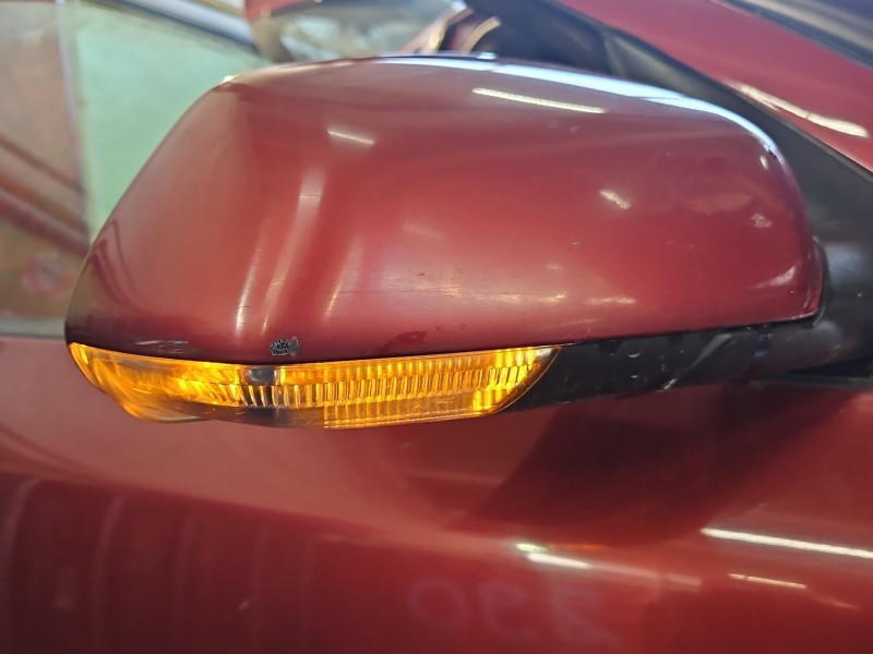 Lusterko prawe Skoda Octavia II Europa / 7pin / rysy na obudowie / wklejane szkło europa