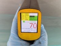 DRZWI PRZÓD LEWE KIEROWCY Seat Leon II 5d srebrny LS7Y