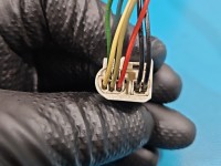 Lusterko lewe pin Toyota Avensis II T25 kombi 5d kolor srebrny europa