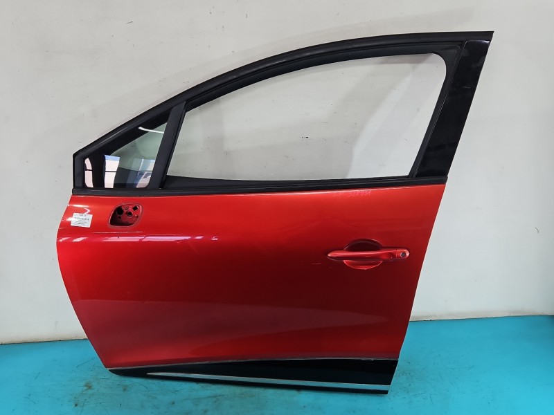 DRZWI PRZÓD LEWE KIEROWCY Renault Clio IV 12-20 5d bordowy TENNP