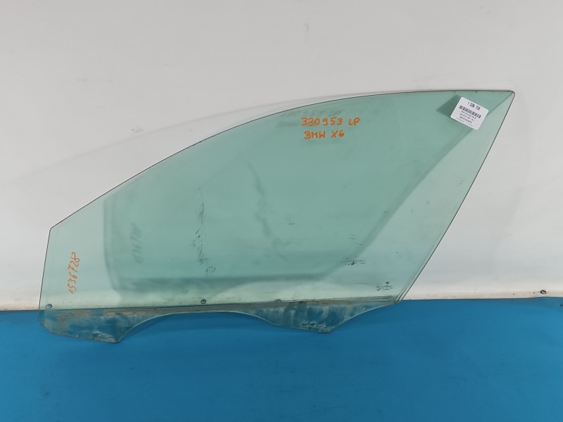 Szyba drzwi przód lewa BMW X6 E71 HB