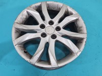 Felga aluminiowa 17" Peugeot 508 I alufelga Szerokość felgi: 7.0", Rozstaw śrub: 5x108, PEUGEOT, srebrny, PP5555, R17 5X108...