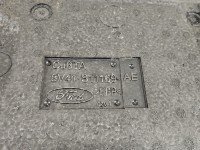 Wkład styropian bagażnika koła zapasowego Ford Kuga Mk1 08-13 8V41-S11168-AD, 8V41-S11169-AE