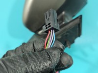 Lusterko prawe Peugeot 208 I KCLD EUROPA /Lakier: KCLD /Składane elektrycznie/ 6+5pin europa