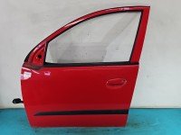DRZWI PRZÓD LEWE KIEROWCY Hyundai I10 I 5d czerwony H4