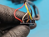 Lusterko lewe pin Audi A5 8T sedan 2d kolor LZ7H europa