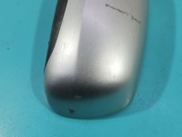 Lusterko lewe Audi A4 B5 przebarwienia na szkle, malowane, 5pin SREBRNY Ly7m europa