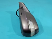 Lusterko lewe HONDA CR-V III 06- el.składane, 9pin, rysy, malowane KOLOR Y578M europa