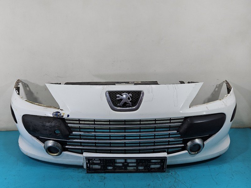 Zderzak przód Peugeot 307 biały EWPA