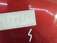 Błotnik przód prawy Toyota Corolla E11 bordowy 3N8