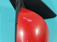 Lusterko lewe Renault Megane III czerwony, malowana, elektryczny, Europejska, Kod lakieru: DV727, rysy, odpryski, 9pin...