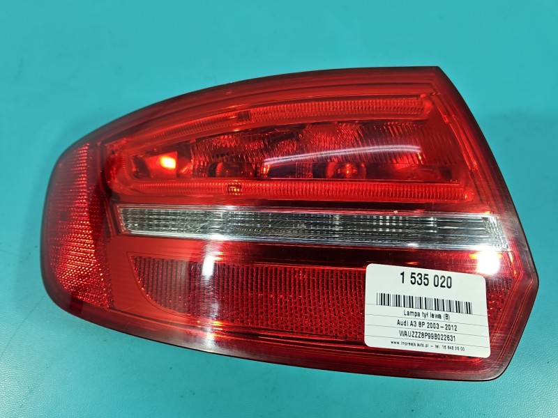 Lampa tył lewa Audi A3 8P HB EUROPA