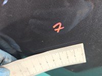 Błotnik przód lewy JAGUAR XF I X250 liliowy