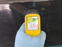 Drzwi tył prawe Mitsubishi Colt Z30 VI 04- HB 5d czarny