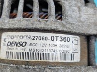TEST Alternator Toyota Corolla E16 E18 13- 27060-0T360 1.6 16V