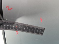 Drzwi tył lewe Renault Scenic II HB 5d TED69