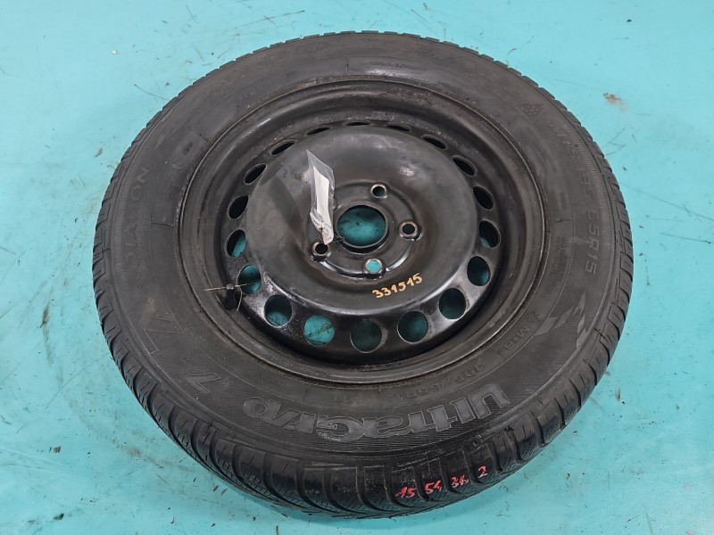 Koło zapasowe 15" dojazdowe dojazdówka Seat Altea Rozstaw śrub: 5x112, Goodyear, 195 mm, Profil opony: 65, Kod producenta:...