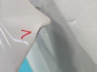 Błotnik przód prawy Hyundai Ix35 biały TCW