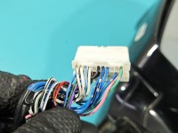 Lusterko lewe Infiniti FX II QX70 elektryczny, Europejska, Kod lakieru: JAA, Składane elektrycznie, rysy na obudowie, 18 pin...