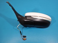 Lusterko lewe pin Peugeot 208 I HB 5d kolor biały europa