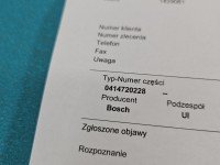testowany Pompowtryskiwacz 0414720228, 038130073N 2.5 tdi (BAC)