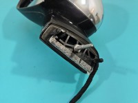 Lusterko lewe Citroen DS4 11-15 elektryczny, Europejska, Kod lakieru: KWE, Składane elektrycznie, 9+8pin europa