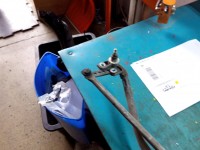 Mechanizm wycieraczek Opel Zafira A europa