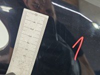 Błotnik przód prawy Honda Civic VIII UFO czarny B92P