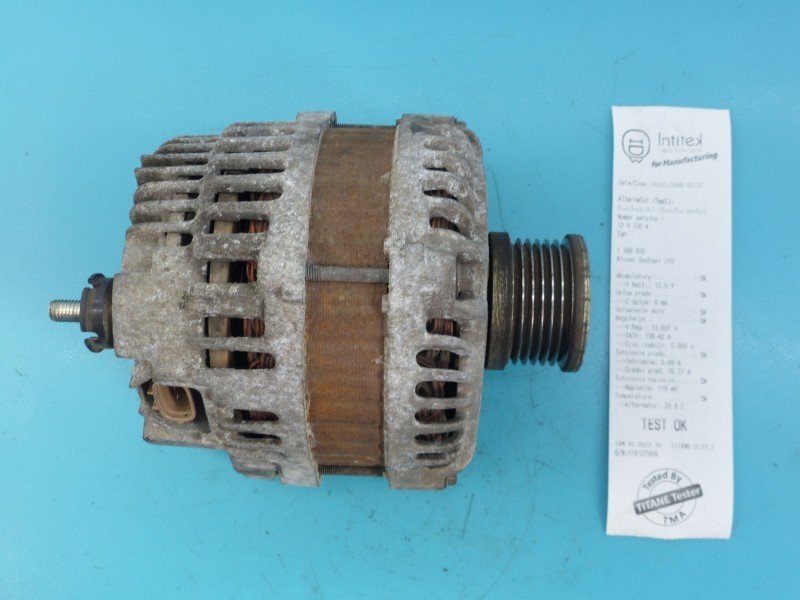 TEST Alternator Nissan Qashqai I J10 06-13 23100JD200 2.0 16v